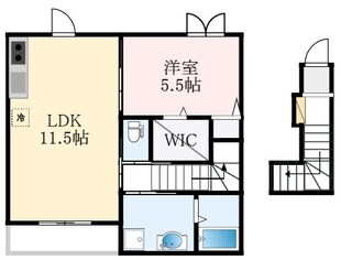 メゾン　ド　リュンヌの物件間取画像